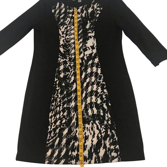 Andrew Marc Marc New York Knit Shift Dress 3/4 Sleeves Size Small - Picture 6 of 8